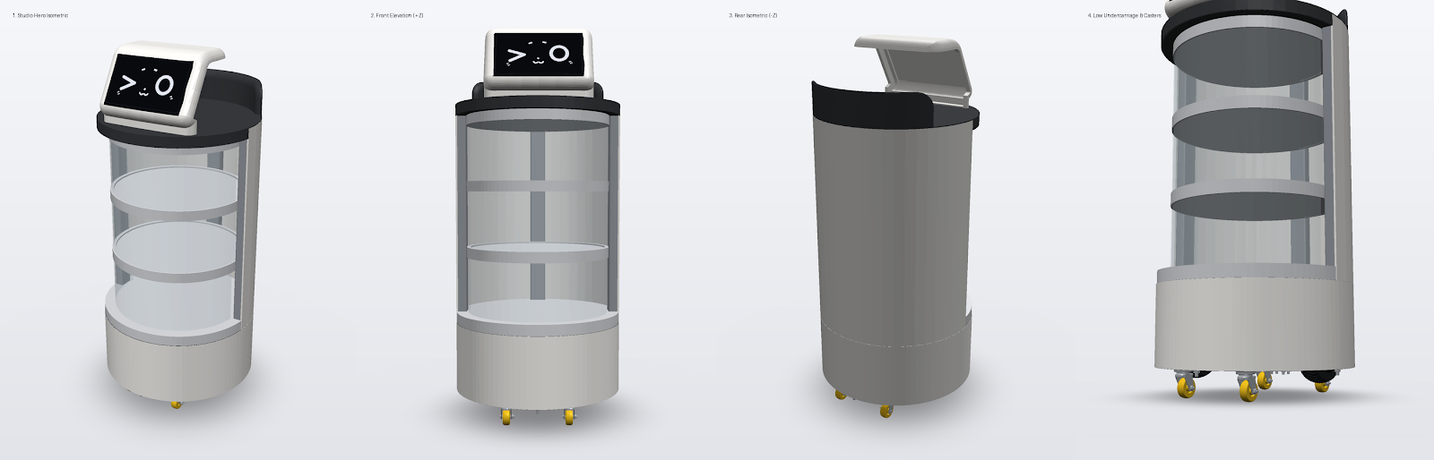 R2-WAITER — Autonomous Service Robot gallery image 1